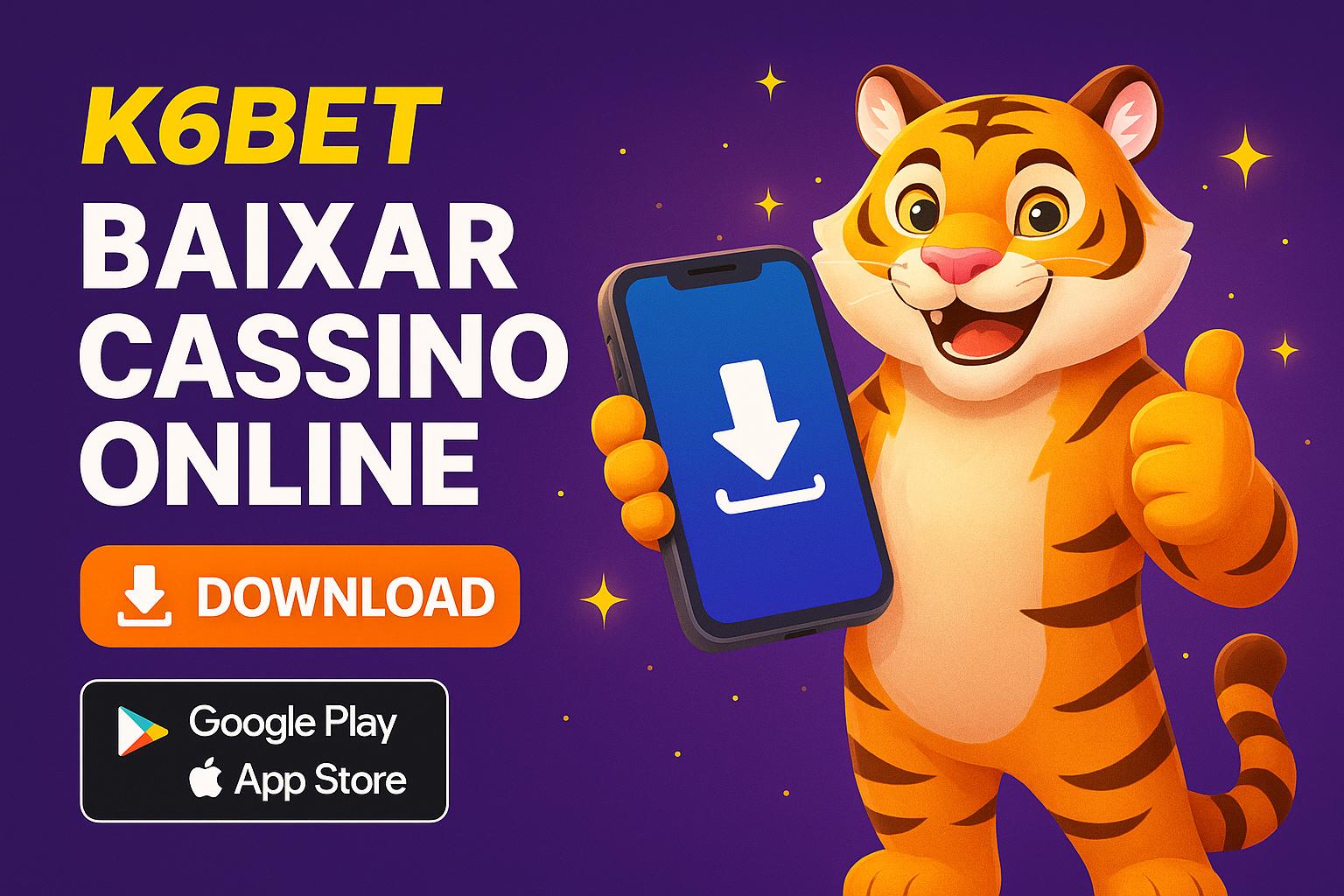 Baixar o K6BET Cassino App