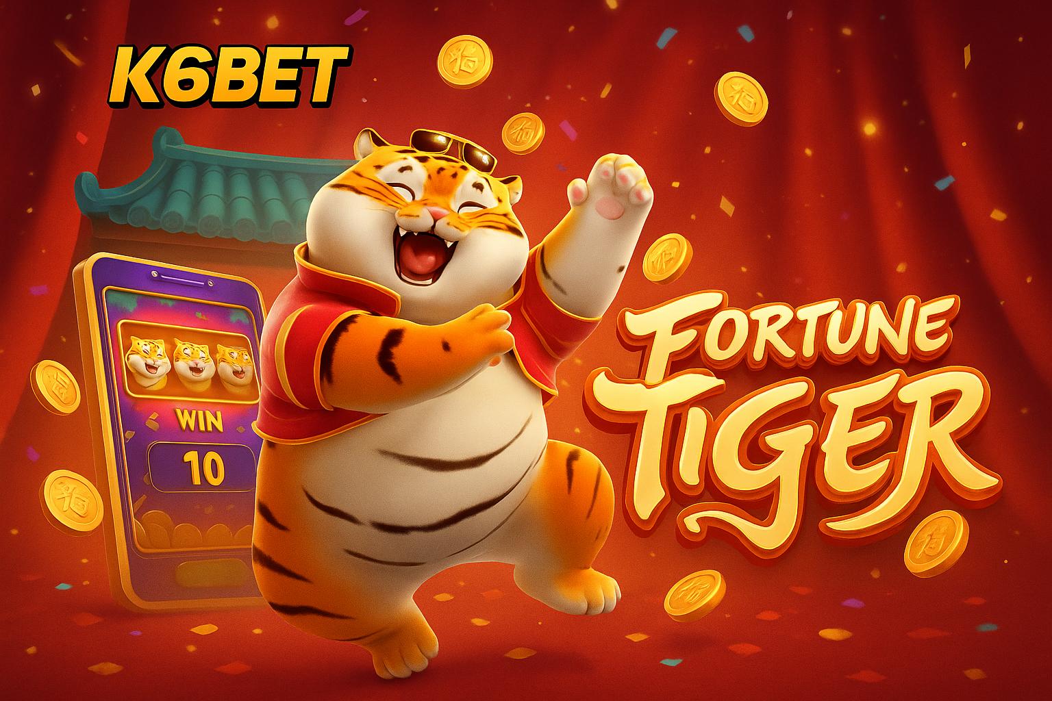 Fortune Tiger é um jogo imperdível no K6BET Casino