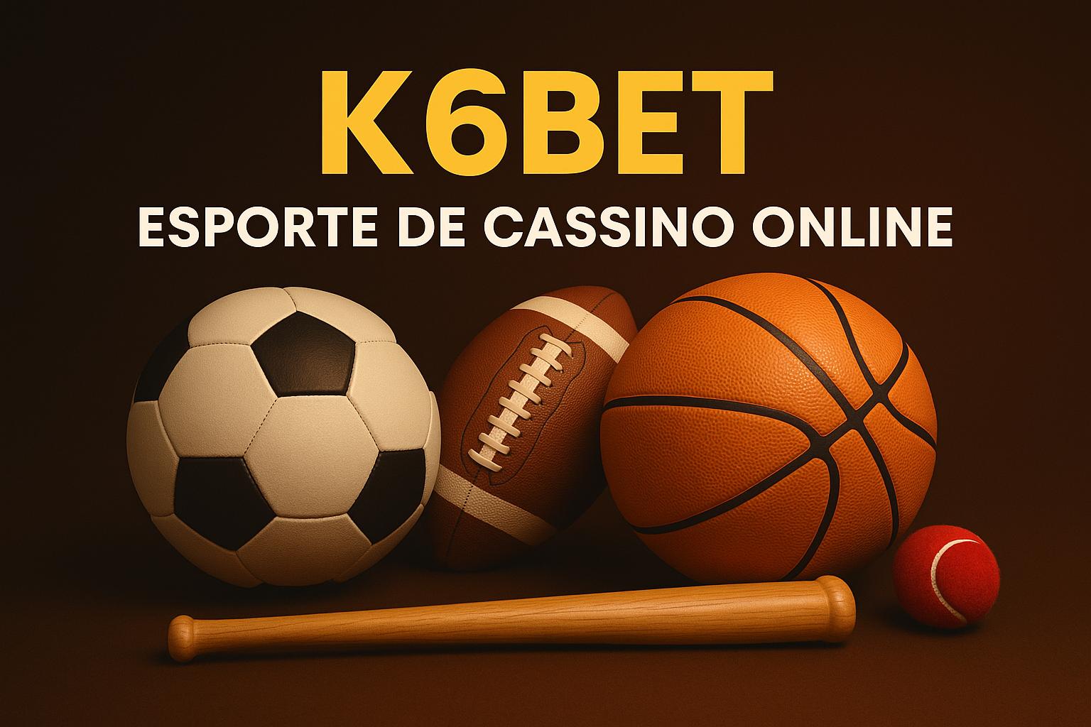 Apostas esportivas no cassino online K6BET